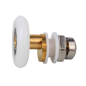 Roue excentrique en cuivre Juwoya pour porte de douche coulissante, accessoires de salle de bain - Product Image 2