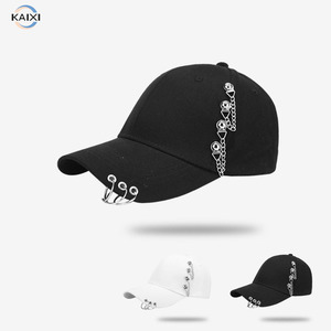 Anello in metallo con catena regolabile su misura in stile Y2K Morden cappellini da Baseball per <span class=keywords><strong>tutti</strong></span> - Product Image 3