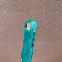 Coque de téléphone portable magnétique IVYMAX 3-en-1 colorée, antichoc, en TPU et PC mat, transparente, pour iPhone 17 Air
