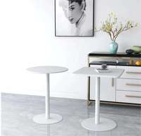 Prix DDP USA, Vente en gros usine : Table carrée convertible, durable, imperméable, style nordique minimaliste, pour salle à manger, terrasse et extérieur, usage décontracté