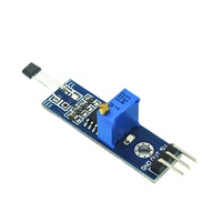 Modul Sensor Hall Modul Sensor Penghitung Kecepatan Modul Sensor Deteksi Penghitung Kecepatan Untuk Arduino 3144 LM393
