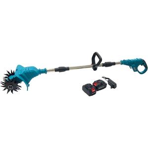 Cultivador Eléctrico Portátil de 48V 2.0Kw 10 Pulgadas Azul para Labranza y Deshierbe en Jardines - Product Image 2