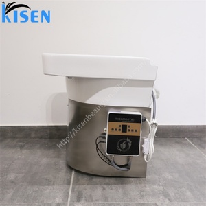 อ่างล้างผมเซรามิก Kisen อุปกรณ์สปาสำหรับร้านเสริมสวย วัสดุเซรามิก ทนทาน - Product Image 3
