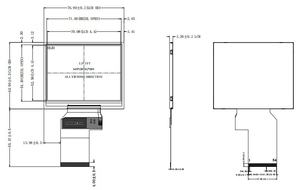 3.5 inch 640x480 RGB SPI giao diện IPS <span class=keywords><strong>TFT</strong></span> <span class=keywords><strong>LCD</strong></span> hiển thị <span class=keywords><strong>Module</strong></span> LCM loại - Product Image 6