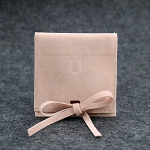 Printed <b>Envelope</b> Flap Velvet Jewelry Pouch <b>Gift</b> Suede Bag - Product Image 4