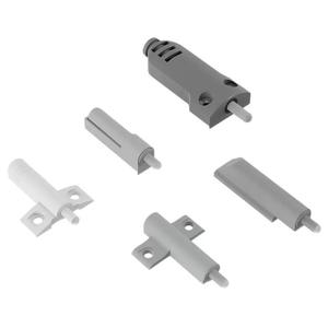 Amortiguador de puerta de armario de plástico moderno, dispositivo de mango libre autoelástico para armarios de cocina y baño - Product Image 2