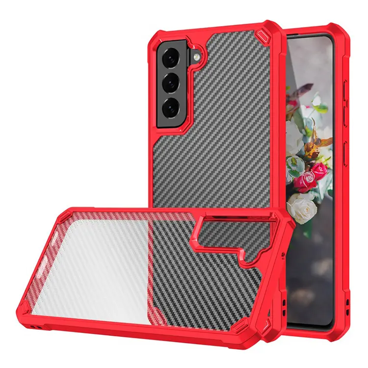 High quality Carbon Fiber TPU PC Case Slim Matte Phone Cover Case For Apple iPhone 11 Pro