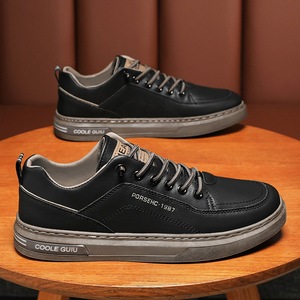 Chaussures habillées pour hommes en cuir véritable de style britannique, à lacets, bout pointu, formelles, de bureau, respirantes, légères, antidérapantes - Product Image 5