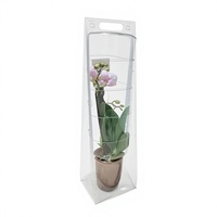 Boîte de transport haute pour fleurs, avec design respirant et résistant aux chocs, pour emballage floral, OEM personnalisé
