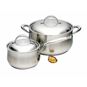 Marmites et poêles Ensemble d'ustensiles de cuisine multi-usages Casserole en acier inoxydable Dutchoven Sauteuse Marmite Ensemble de casseroles - Product Image 3