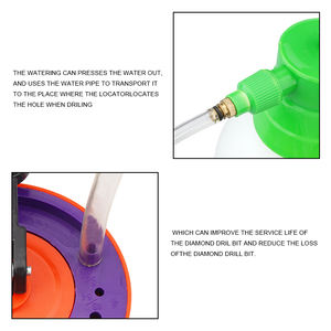 4-12mm kaca ubin keramik buka lubang Locator berlian membuka posisi panduan mata bor panduan lubang Clamp rentang bor panduan - Product Image 3