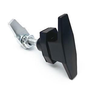 MS309-2 रोटरी जीभ जस्ता मिश्र धातु लॉक के साथ टी-हैंडल पर्यावरण संरक्षण उपकरण दरवाजा लॉक - Product Image 6