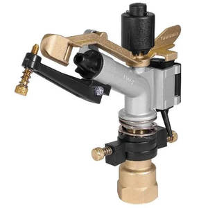 Aspersor de Riego Metálico de Alta Calidad con Engranaje de 360° y Alcance de 50m para Riego Agrícola - Product Image 6