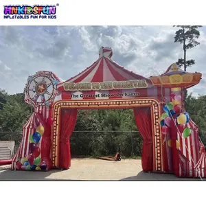 Carnival Festival Use Inflatable Circus Arch For Outdoor Decoration