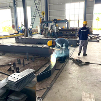 Entrepôt préfabriqué en structure acier de conception moderne, ossature préfabriquée