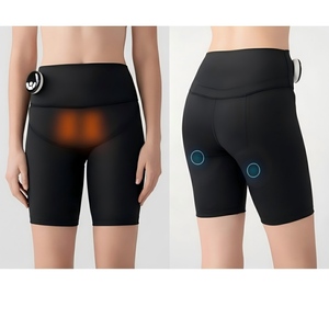Pantaloncini EMS Smart da <span class=keywords><strong>Donna</strong></span> per Massaggio e Tonificazione dei Muscoli del Pavimento Pelvico, Fitness e Yoga, Aderenti a Cinque Punti - Product Image 1