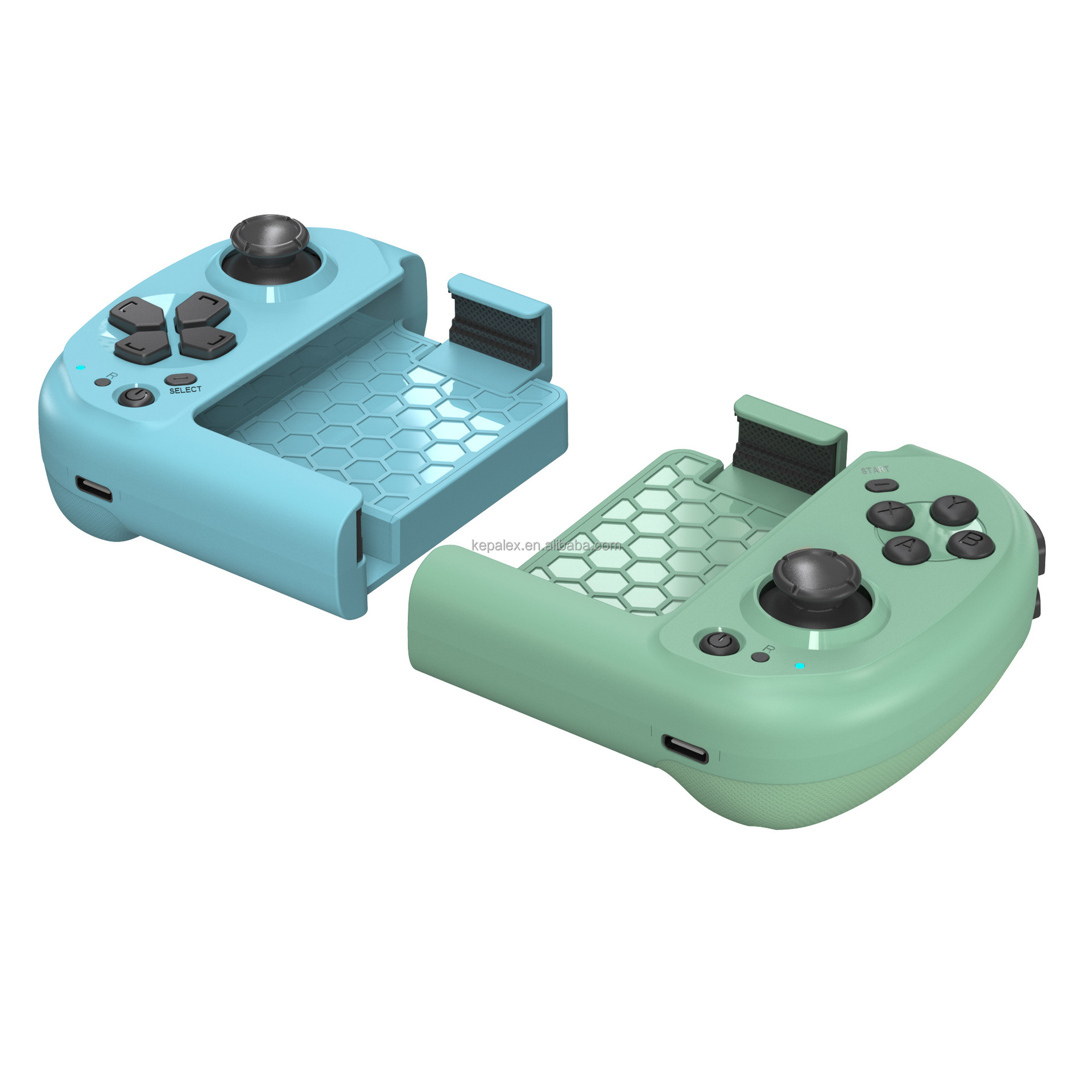 Manette De Jeu Sans Fil Rétractable Pour Téléphone - Compatible IOS/Android, PC, PS4