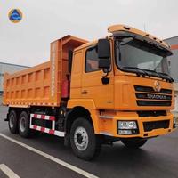 Nouveau camion benne diesel SHACMAN F3000 6x4 avec transmission Weichai FAST, conduite à gauche, 340 CV, norme Euro 2, pièces de rechange d'origine pour l'Angola