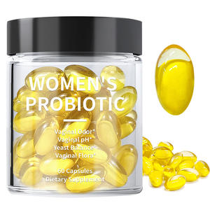 Private Label Vegan supporto digestivo e pillole prebiotiche per la salute dell'intestino integratori donne organiche capsule probiotiche - Product Image 1