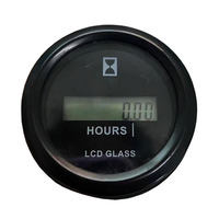 Compteur d'heures numérique électronique LCD mini YIKA LY-748D 12V DC 24V basse tension, certifié ABS CE.ROHS pour moteur