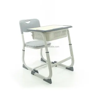 싱글 MDF 학교 학생 교실 연구 메쉬 책 서랍 보조 랩 책상 의자 테이블 세트