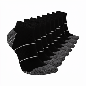 Chaussettes de sport Terry thermiques anti-humidité à motif dessiné à la main pour la course, le tennis et le golf, pour femmes, hommes, jeunes et adultes, conception élastique unisexe ODM - Product Image 1