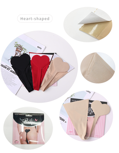 سراويل سيليكون عالية الجودة غير مرئية منخفضة الارتفاع سلس عصا على ثونغ الملابس الداخلية لزجة بنمط صلب سعر المصنع - Product Image 5