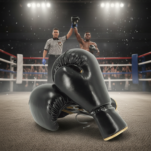 Gants de boxe pour adultes en gros pour la combat, la boxe avec bandages. Gants d'entraînement en cuir pour Sanda, avec protection. - Product Image 3