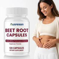 Extrait de graines de betterave rouge halal végétalien, pilules d'extrait de betterave, complément énergétique à la betterave, 8000 mg, capsules de betterave purement naturelles pour les végétariens
