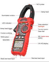 Pince ampèremétrique 1000V 1000A Testeur multimètre à pince HT208A avec support personnalisable OEM pour instruments de test