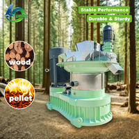 Ligne de production automatique de granulés de bois à matrice annulaire 2-10 TPH – Équipement de pelletisation de biomasse