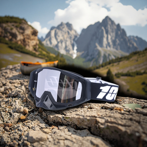 Nouveau Style plus Durable extérieur casque de moto lunettes Tear Offs Film échangeable Logo personnalisé lunettes de Motocross - Product Image 5