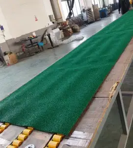 China Manufacturer PVC Coil floor foot mat vinyl cushion carpet mats unbacked spaghetti vinyl loop mat