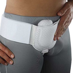 Ceinture de soutien pour hernie inguinale pour adultes Menics OEM/ODM avec matériau en mousse à pression réglable pour hernie intestinale - Product Image 4