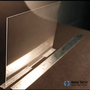 Plaque de guidage lumineux (LGP) en PMMA sérigraphiée à luminosité améliorée, type orienté vers le bas, pour panneau lumineux blanc réglable Rina Tech - Product Image 3