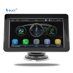Bqcc phổ 7 "IPS màn hình xách tay thông minh máy nghe nhạc hỗ trợ không dây Carplay & Android tự động màn hình cảm ứng Sun Visor - Product Image 1