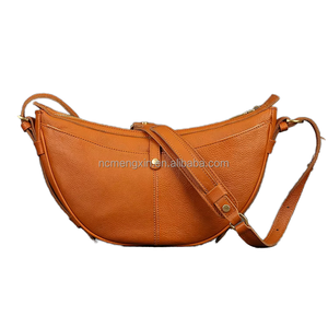 Sac à main en cuir véritable imperméable pour l'automne, sac à bandoulière pour femme, sac messager approuvé pour le stade, sac bandoulière pour homme - Product Image 2