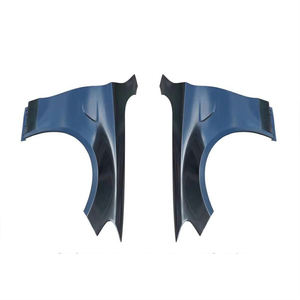 Aile de voiture de haute qualité en ABS, géométrique, précise, ajustement parfait, <span class=keywords><strong>noir</strong></span> brillant/aspect carbone pour Mercedes Classe C C63 W205 2015-2021 - Product Image 1