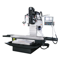 Machine de fraisage CNC 4 axes XK7180, universelle, verticale, 3 axes pour le métal, avec capacité de charge lourde