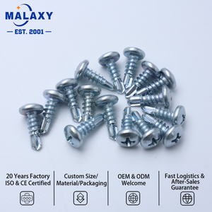 Vis autoperceuses à tête cylindrique en acier inoxydable A2 Malaxy One Stop Procurement DIN7504N - Product Image 3