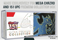 Boîte de présentation en acrylique pour Charizard UPC SPC, épaisseur 8 + 5 mm, aimants, protection UV, collection Prismatic Evolutions