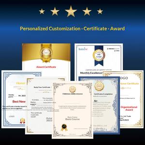 Modello di Certificato Personalizzato A4/A5 con Stampa Digitale, Certificati Onorifici, di Lavoro e di Laurea con Design Interno Premium - Product Image 3