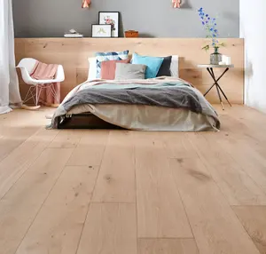 Dây Tự Nhiên Chải Matt Gloss Bề Mặt Gỗ Sồi Trắng Sàn Gỗ Thiết Kế Úc Floating Floorboards