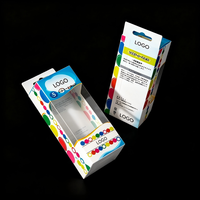 Boîtes durables personnalisées OEM/ODM en PVC écologique imprimé, laminées brillantes, pliables et recyclables, vente en gros d'usine