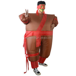 Giapponese Ninja completo <span class=keywords><strong>Costume</strong></span> gonfiabile <span class=keywords><strong>per</strong></span> adulti divertente Cosplay di Halloween con preservativo Unisex PayPal film TV tute - Product Image 2