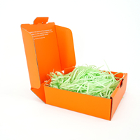 Caja Corrugada Ecológica, Resistente y Duradera, Impresión a Todo Color, Diseño Atractivo, Embalaje Plano