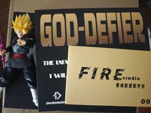 Dimensionia Super <span class=keywords><strong>Saiyan</strong></span> Rose Son <span class=keywords><strong>Goku</strong></span> <span class=keywords><strong>Black</strong></span> Zamasu el Rebelde Dios, Figura de Acción de PVC de Anime, Modelo Coleccionable, Juguetes - Product Image 5