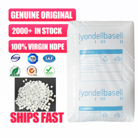 Granulés vierges de résine bimodale HMW LyondellBasell HDPE L4904 PE100 de qualité B, résistance aux fissures, blancs, pour conduites d'eau potable et de gaz