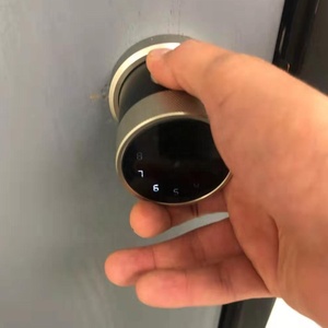 Chiusura singola facile da sostituire serratura a sfera Keyless TUYA app <span class=keywords><strong>smartphone</strong></span> smart Fingerprint locks per la stanza interna della casa - Product Image 4