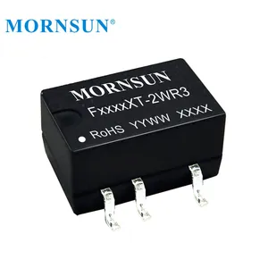 固定输入2W dc-dc转换器9V 2w LS01-K3B05SS Mornsun 5 VDC至9V 2w DC转换器